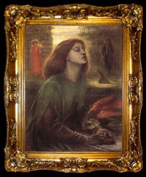 framed  Dante Gabriel Rossetti Beata Beatrix, ta009-2